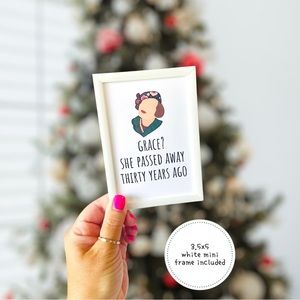 Aunt Bethany Sign Christmas Vacation.